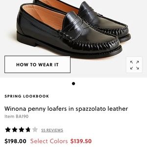 J Crew Penny Loafer